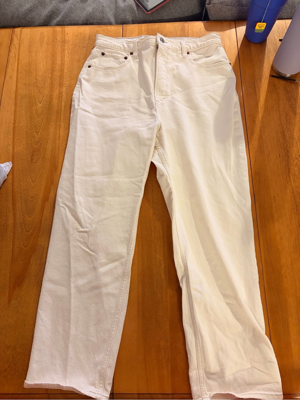 Women's Abercrombie Curve Love Straight-Leg Jeans